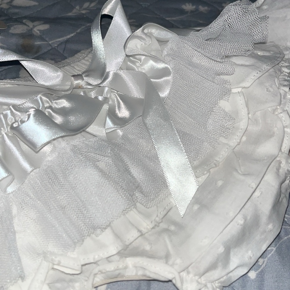 Pink Ruffled Baby Bloomers bundle - Picture 5 of 7